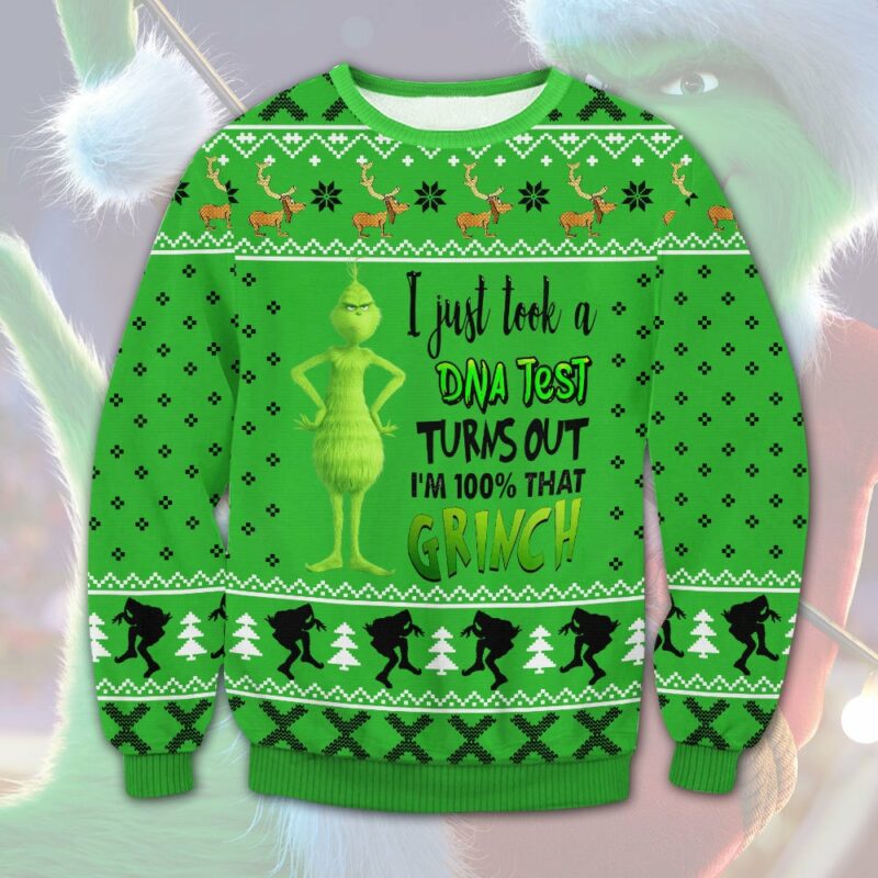 Grinch Ugly Christmas Sweater