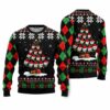 Golf Christmas Tree Snow Ugly Christmas Sweater