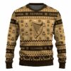 Guinness Snowing Christmas Ugly Sweater