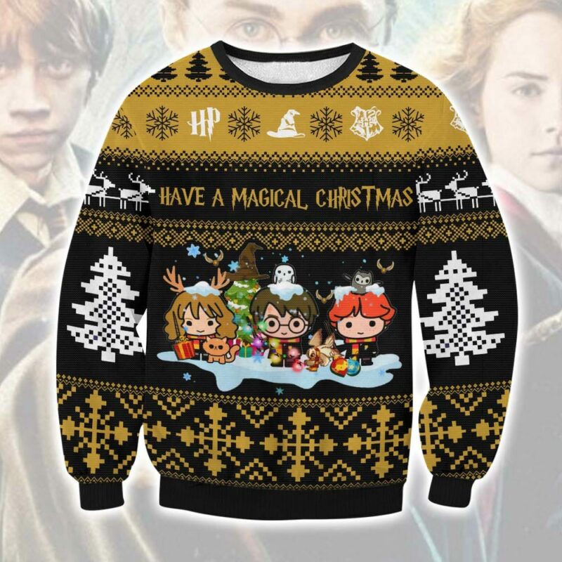 Harry Potter Magic Christmas Ugly Sweater