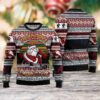 Hockey Checking It Once Checking It Twice Ugly Christmas Sweater