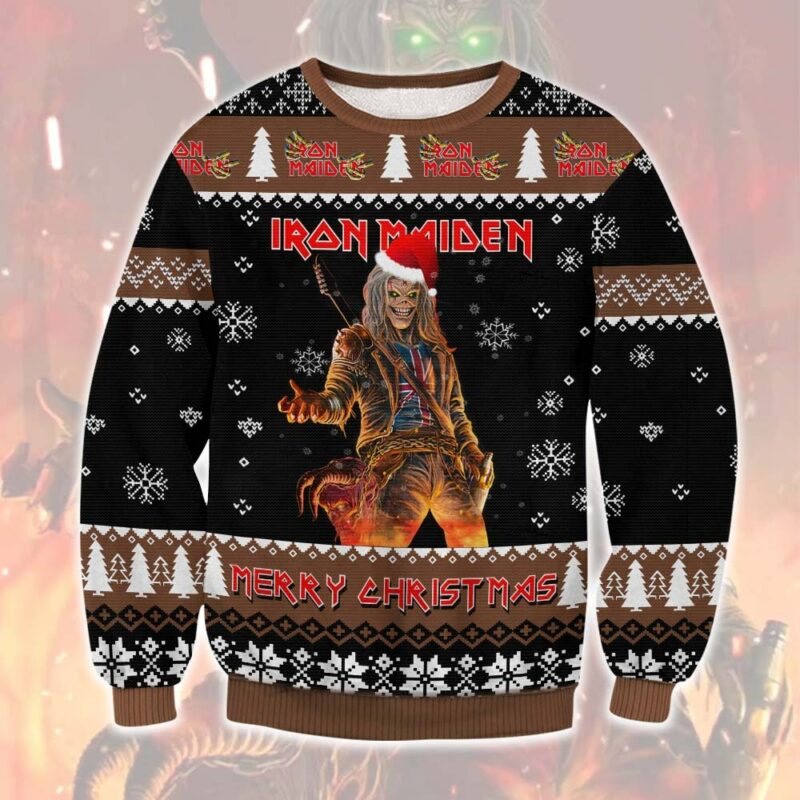 Iron Maiden Christmas Ugly Sweater