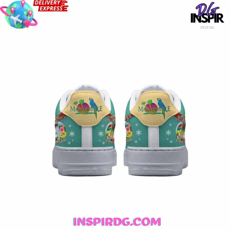 Jimmy Buffett Margaritaville It's 5 O'Clock Somewhere Nike Air Force 1 - InspirDG