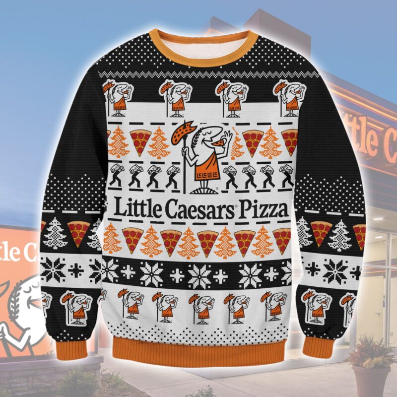 Little Caesars Pizza Ugly Sweater