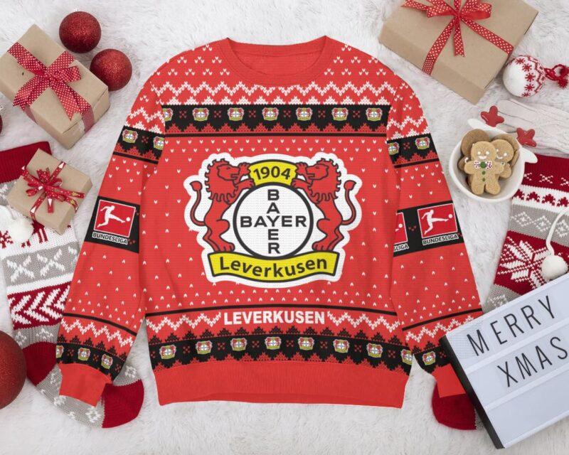 Bayer 04 Leverkusen Christmas Sweater