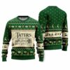 LOTR Funny Christmas Taters Potatoes Green Ugly Christmas Sweater