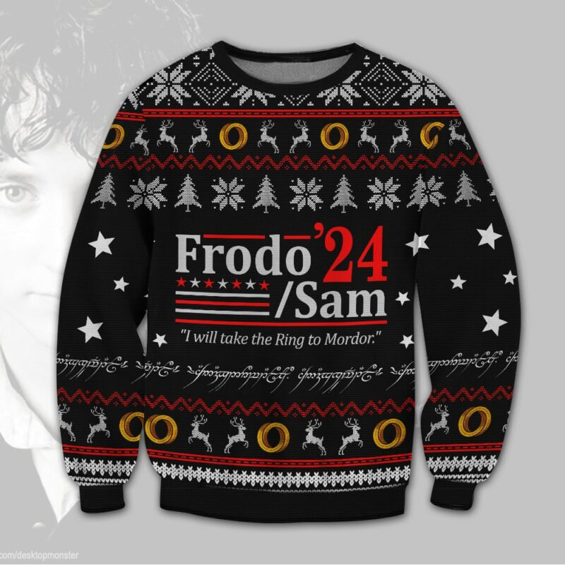 Lord of the Ring Frodo/Sam24 Ugly Sweater