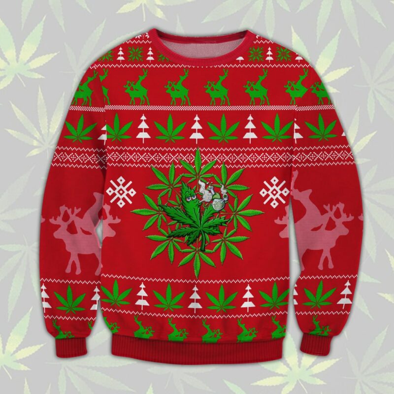 Marijuana Ugly Christmas