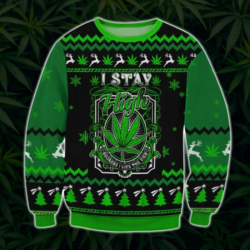 Marijuana Ugly Christmas