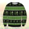 Love Marijuana Ugly Christmas sweater