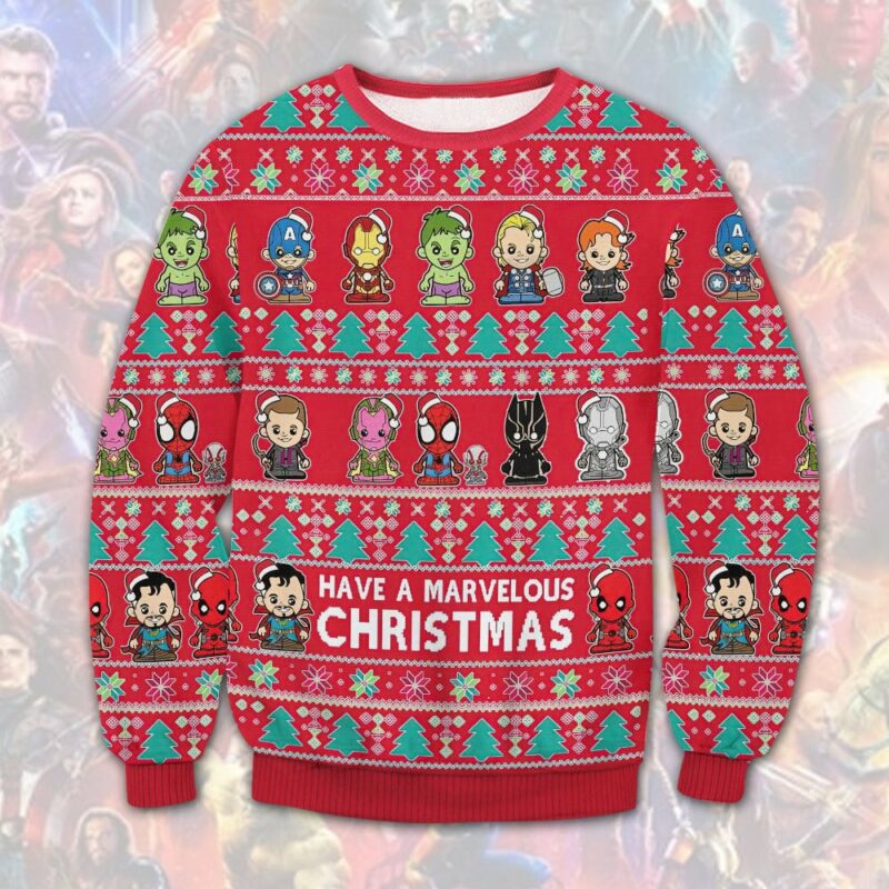 Marvel Ugly Sweater