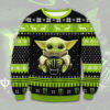 Baby Yoda Monster Energy Ugly Sweater