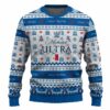 Michelob Ultra Snowing Christmas Ugly Sweater