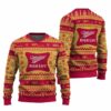 Miller High Life Snowing Christmas Ugly Sweater