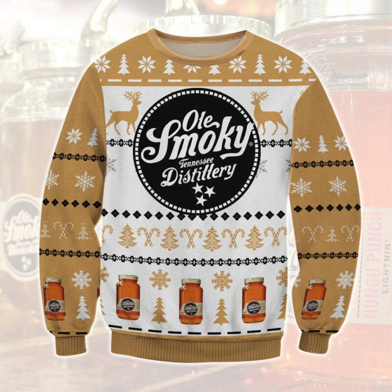 Ole Smoky Moonshine Ugly Sweater