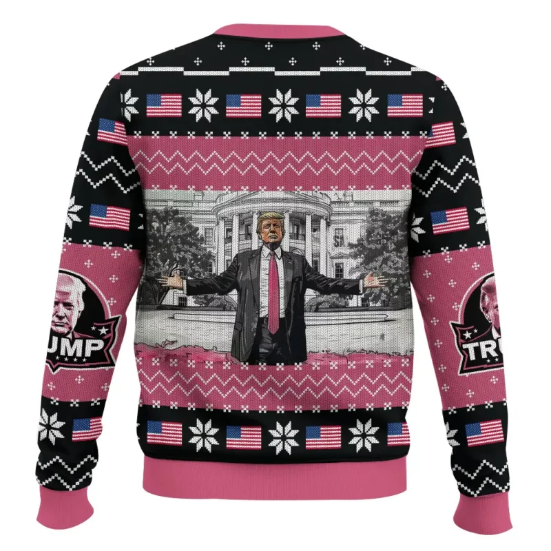 Daddy's Home Trump Christmas Ugly Sweater