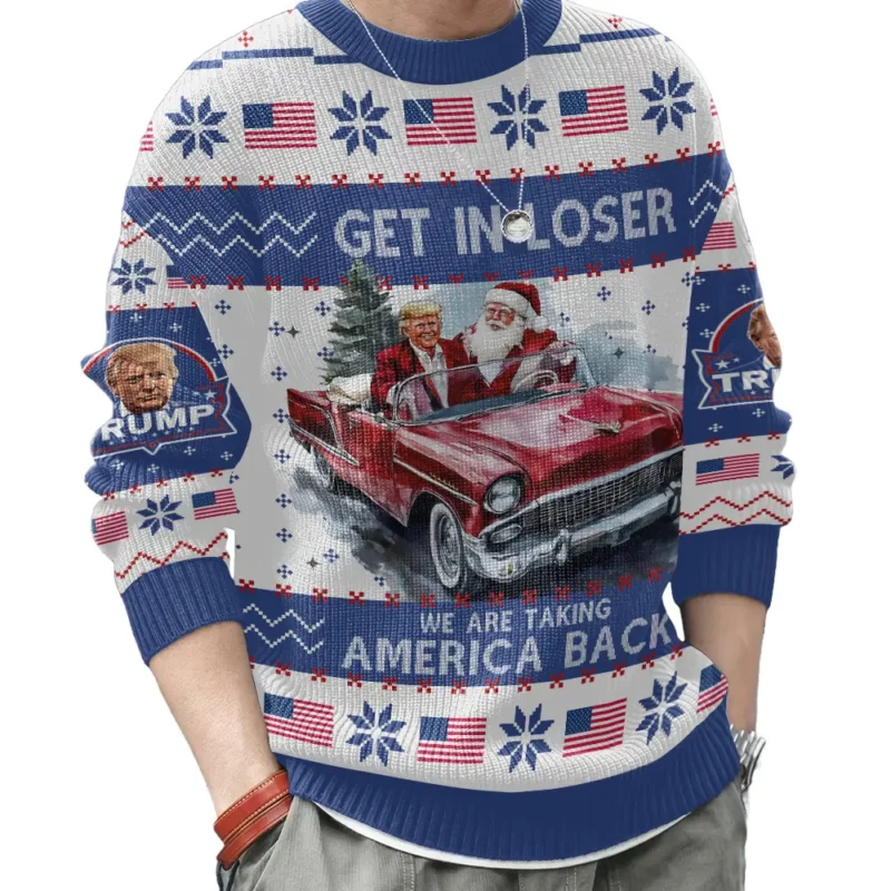 Trump Christmas Ugly Sweater