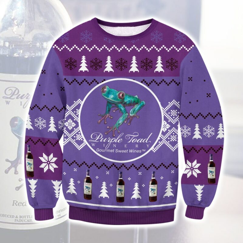 Purple Toad Ugly Sweater