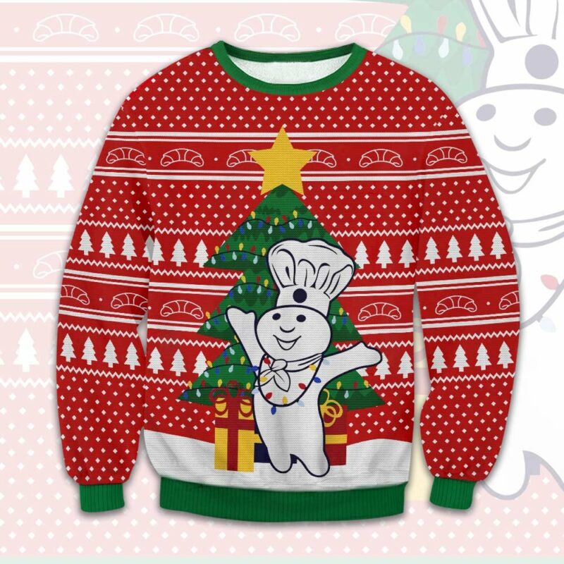 Pillsbury Doughboy Christmas Sweater