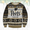 Peets Coffee Ugly Christmas Sweater