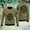 Personalized Ballantine USA Flag Ugly Sweater