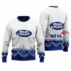 Personalized Bud Light Winter Reindeer Ugly Sweater