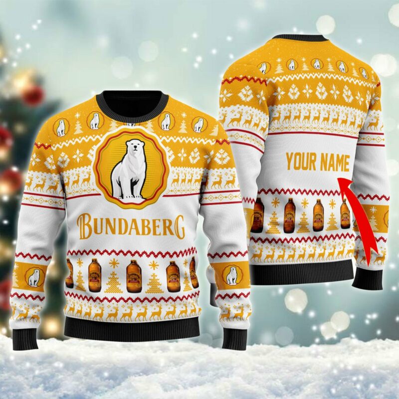 Personalized Bundaberg Christmas Ugly Sweater