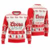 Personalized Coors Light Christmas Star Ugly Sweater