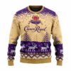 Personalized Crown Royal Reindeer Christmas Ugly Sweater