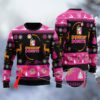 Personalized Dunkin Donuts Black Ugly Sweater