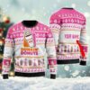 Personalized Dunkin Donuts Christmas Ugly Sweater