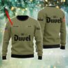 Personalized Duvel USA Flag Ugly Sweater