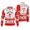 Personalized Fireball Christmas Star Ugly Sweater