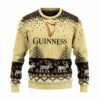 Personalized Guinness Reindeer Christmas Ugly Sweater