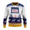 Personalized Hamm's Reindeer Christmas Ugly Sweater