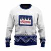 Personalized Hamm's Winter Reindeer Ugly Sweater