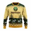 Personalized Jagermeister Reindeer Christmas Ugly Sweater