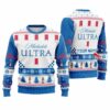 Personalized Michelob Ultra Christmas Star Ugly Sweater