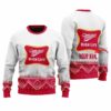 Personalized Miller High Life Winter Reindeer Ugly Sweater