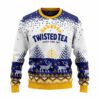 Personalized Twisted Tea Reindeer Christmas Ugly Sweater