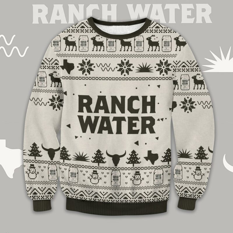 Ranch Water Seltzer Ugly Sweater