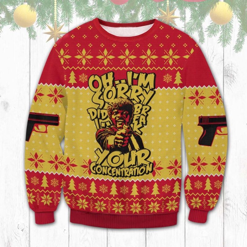 Samuel L Jackson Ugly Sweater