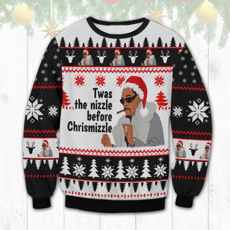 Snoop Dogg Christmas Ugly Sweater