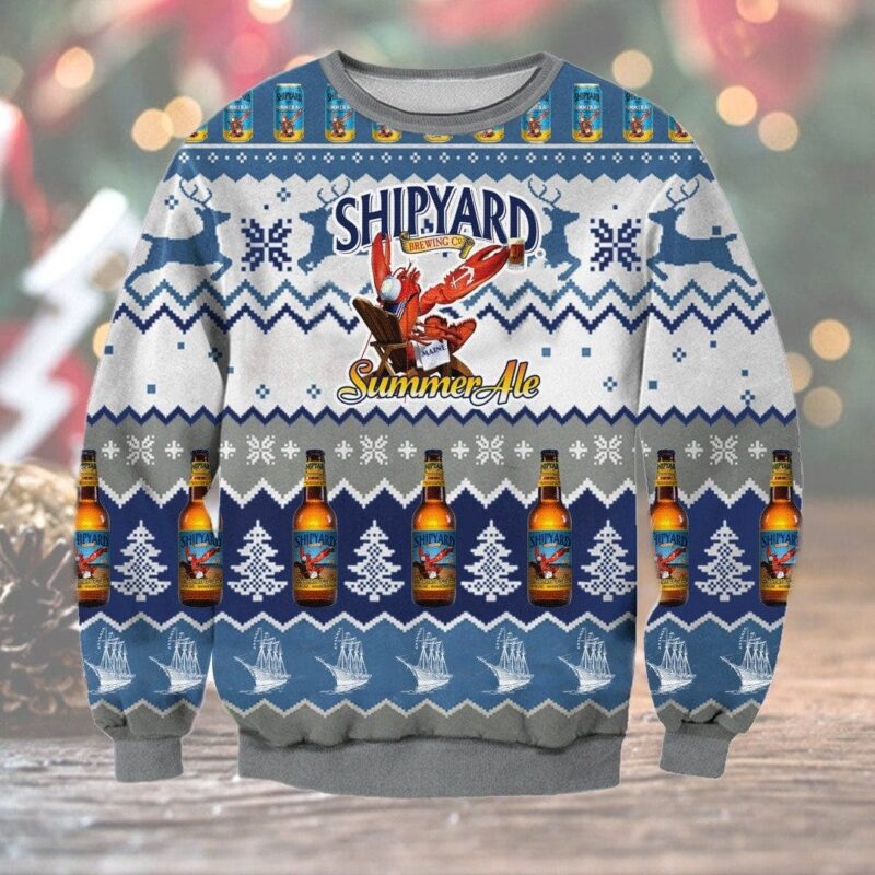 Shipyard Summer Ale Ugly Christmas Sweater Unisex Ugly Sweater