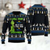 Grinch I Will Drink Corona Extra Everywhere Christmas Gift Ugly Christmas Sweater