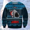 Santa Jaws Ugly Christmas Sweater