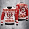 Fire Department Christmas Sweater, Christmas Sweater Gift for him, Gift for dad