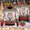 Pigs Santa Hat Ugly Christmas Sweater For Men Women Christmas Gift Sweater Funny Xmas