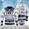 Pabst Blue Ribbon Ugly Christmas Sweater