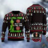 Grinch I Will Drink Olde English 800 Everywhere Ugly Christmas Sweater